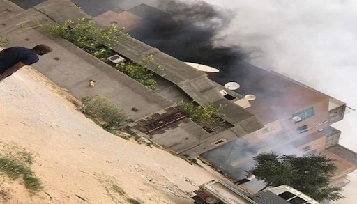 Al Ain reported that clashes between militias resulted in deaths and injuries on May 14th 2022 in Janzour, Tripoli (Image via Al-ain.com)