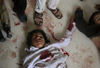 Child victims of alleged Russian strike on Al Bukamal Nov 5th (via Deiz Ezz 24)