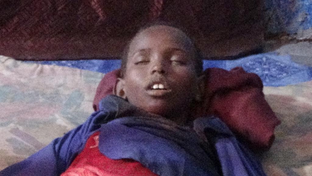 Picture of alleged victim of US airstrike on Jilib on July 29h, 2020 (via Somali Memo)