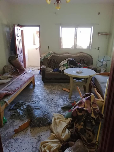 Home of Hatab family, destroyed in Israeli strikes on Al Shati camp on May 15th, 2021. (Image posted by Ahamd Al Ashi via Facebook)