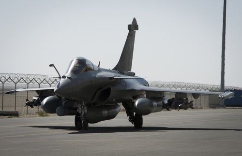 A Mirage 2000D in Jordan, part of the French anti-ISIL campaign (Ministère de la Défense)