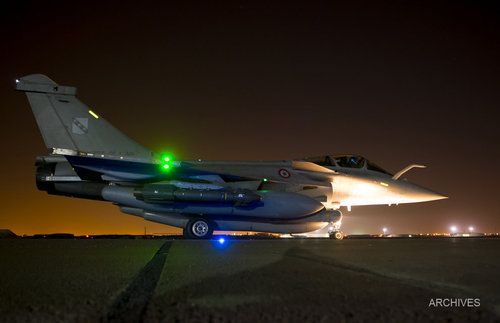 Image of a French Rafale issued December 5th 2014 (Ministère de la Défense )