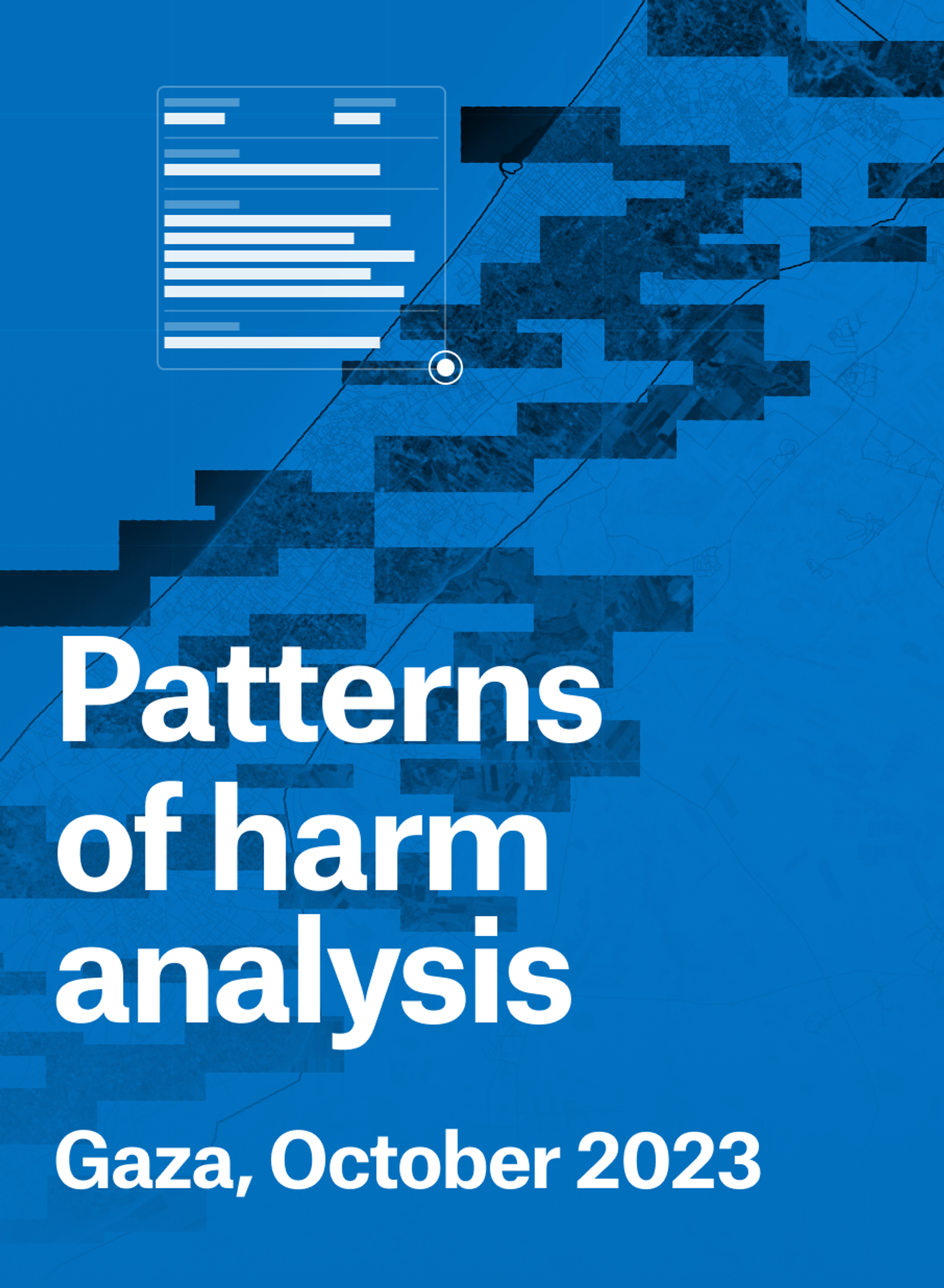 Patterns of harm analysis – Gaza, October 2023