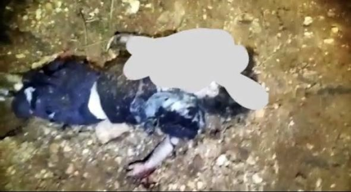 A picture of a child allegedly killed in the US air drop on February 3rd 2022 (Image via @MzmjerSh / Twitter)