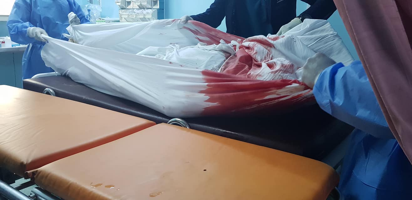 Hospital scene after shelling on Tripoli on February 4th, 2020 (via Tk Yahroug Kl shy)