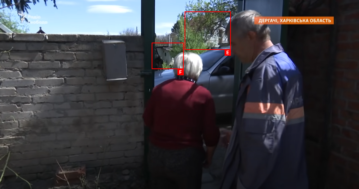 Tagged visual material from sources