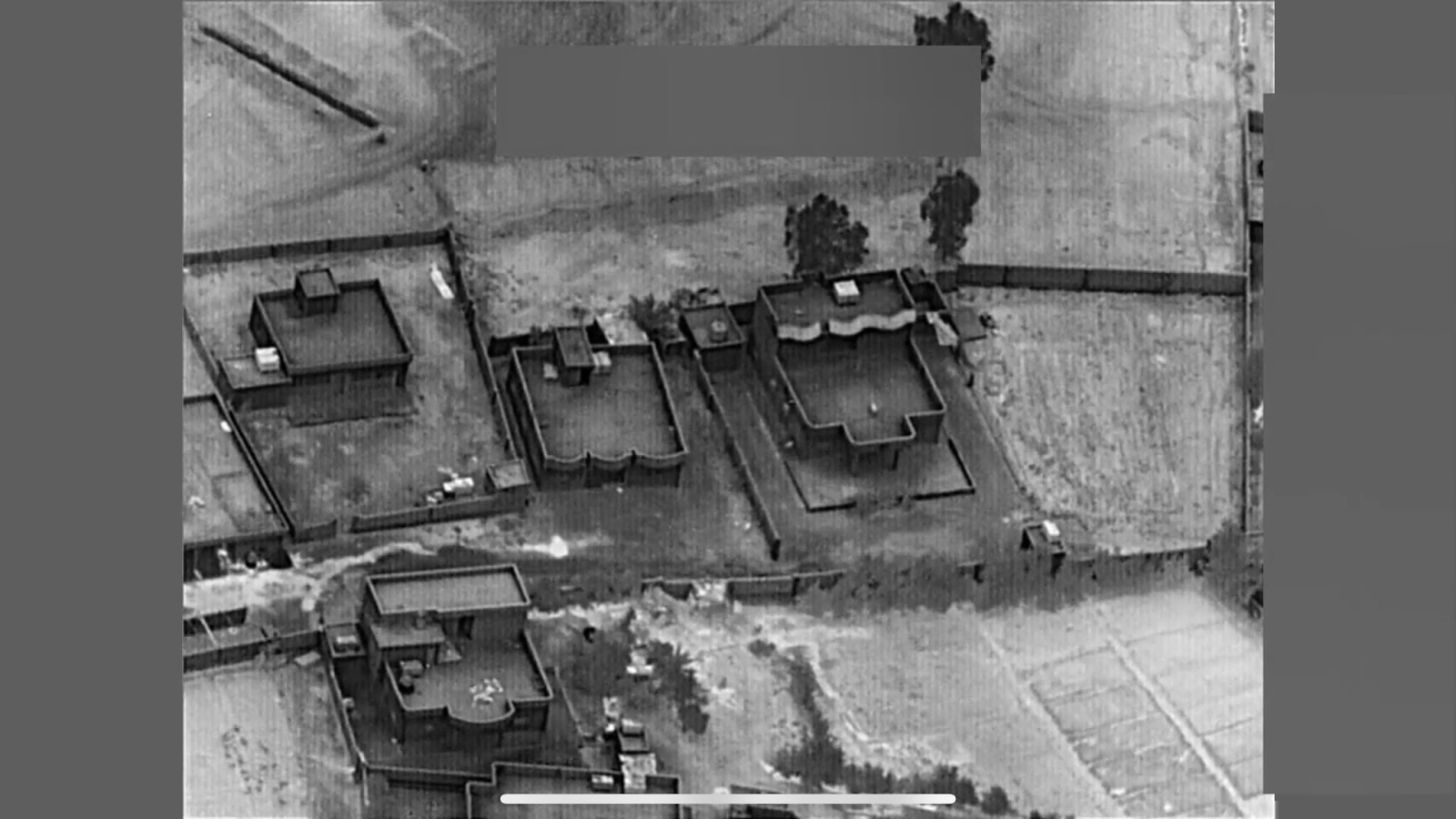 Geolocation of one of the strikes using video footage with coordinates provided. (Images posted by @AuroraIntel)