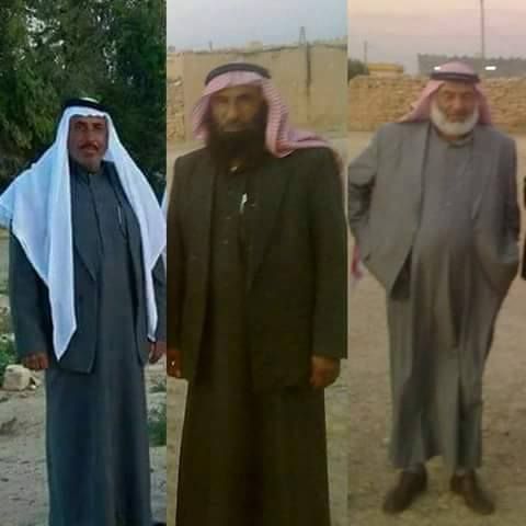 Mahmoud al Kader, Mohammad al Rudaini, and Mohammad al Atra (via Raqqa is Being SlaughteredSilently)