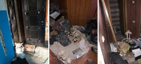 Debris from the collapsed building. Source: Life pravda news