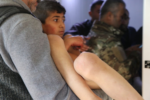 Most of those killed and injured in the alleged Turkish strike on Tal Rifaat, Dec 2nd 2019, are children (via SOHR).