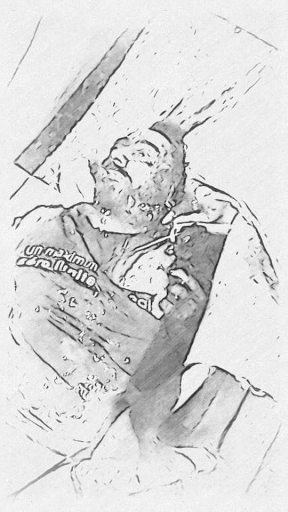 Edited images of the men killed in the bombing of Al-Tuffahiya on October 11, 2021. (Image posted by Abo Fahed Al Salhani via Facebook)