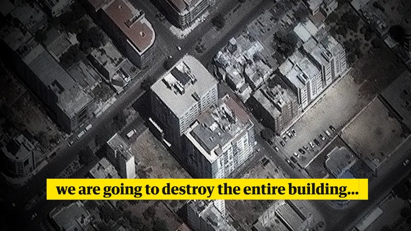 Countdown to the airstrike: the moment Israeli forces hit al-Jalaa tower, Gaza