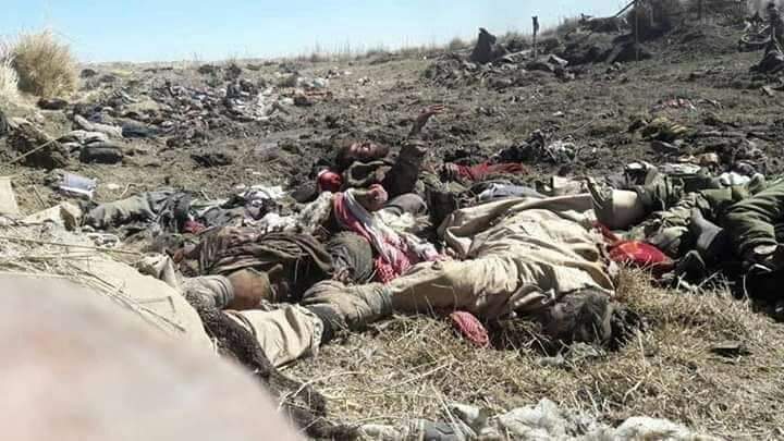 On March 20th, RBSS published several pictures alongside a report that SDF "dug mass graves to bury those killed and even those merely injured" after taking control of Al-Baghouz.