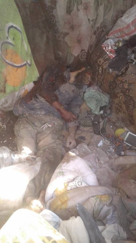 On March 20th, RBSS published several pictures alongside a report that SDF "dug mass graves to bury those killed and even those merely injured" after taking control of Al-Baghouz.