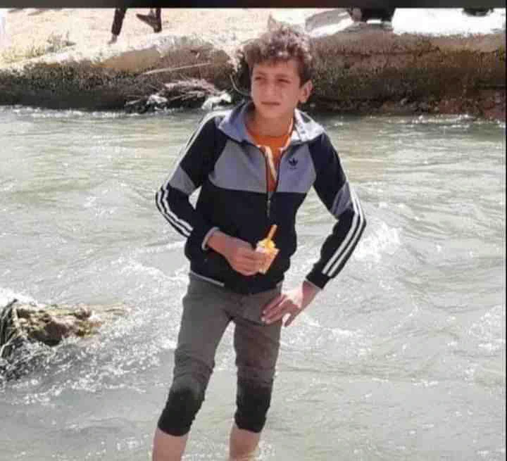 Youssef Al-Ibrahim Al-Abdullah, 15 years old, killed during clashes between the SDF and tribal fighters in Abo Hama on August 30, 2023. (Image posted by @DeirEzzore)