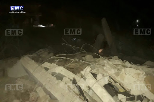 Aftermath of alleged Russian airstrikes on Zardana in Idlib, Syria on June 7th, 2018 (via EMC)