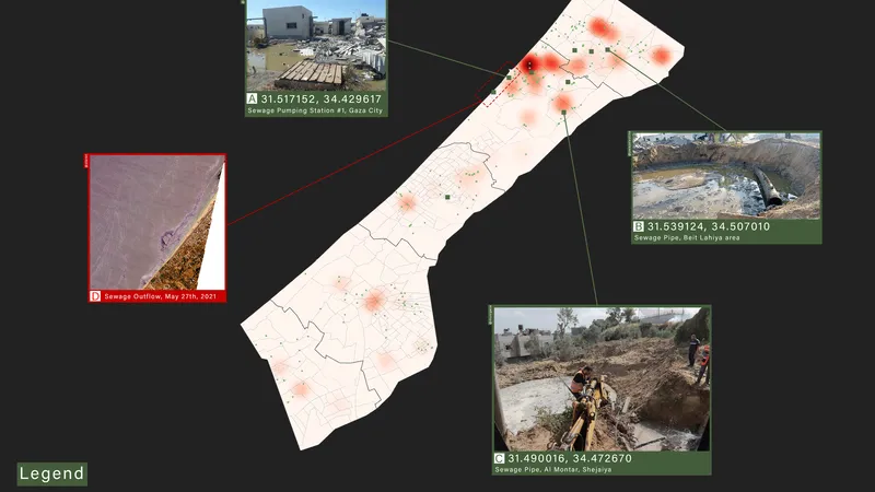 Mapping urban warfare: Gaza 2021