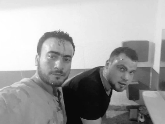 Unidentified victims of the June 12th bombing of Al-Shifaa hospital in Afrin. (Image posted by @WM_FREESYR)