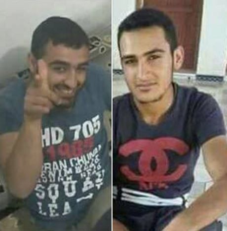Ahmad Sharif al Sakhir and his brother Hussein Sharif al Sakhir (via Raqqa is Being Slaughtered)