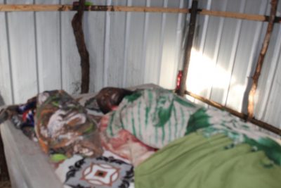 A father and child reportedly killed at Kunyo Barrow, February 23rd 2019, by a US airstrike (via Mareeg)