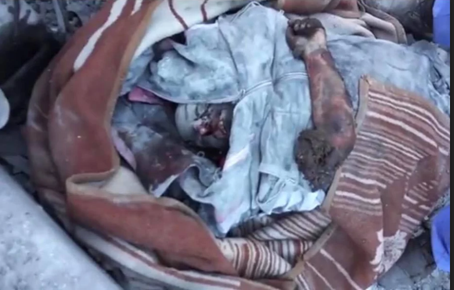 Civilian killed in an alleged Coalition airstrike on Tabaqah: al Nabablah, 21st March 2017. (via