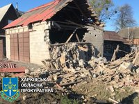 "As a result of enemy artillery shelling of the village of Kalinove in Kharkiv Oblast, two people died ". Source: @PolitinformNet