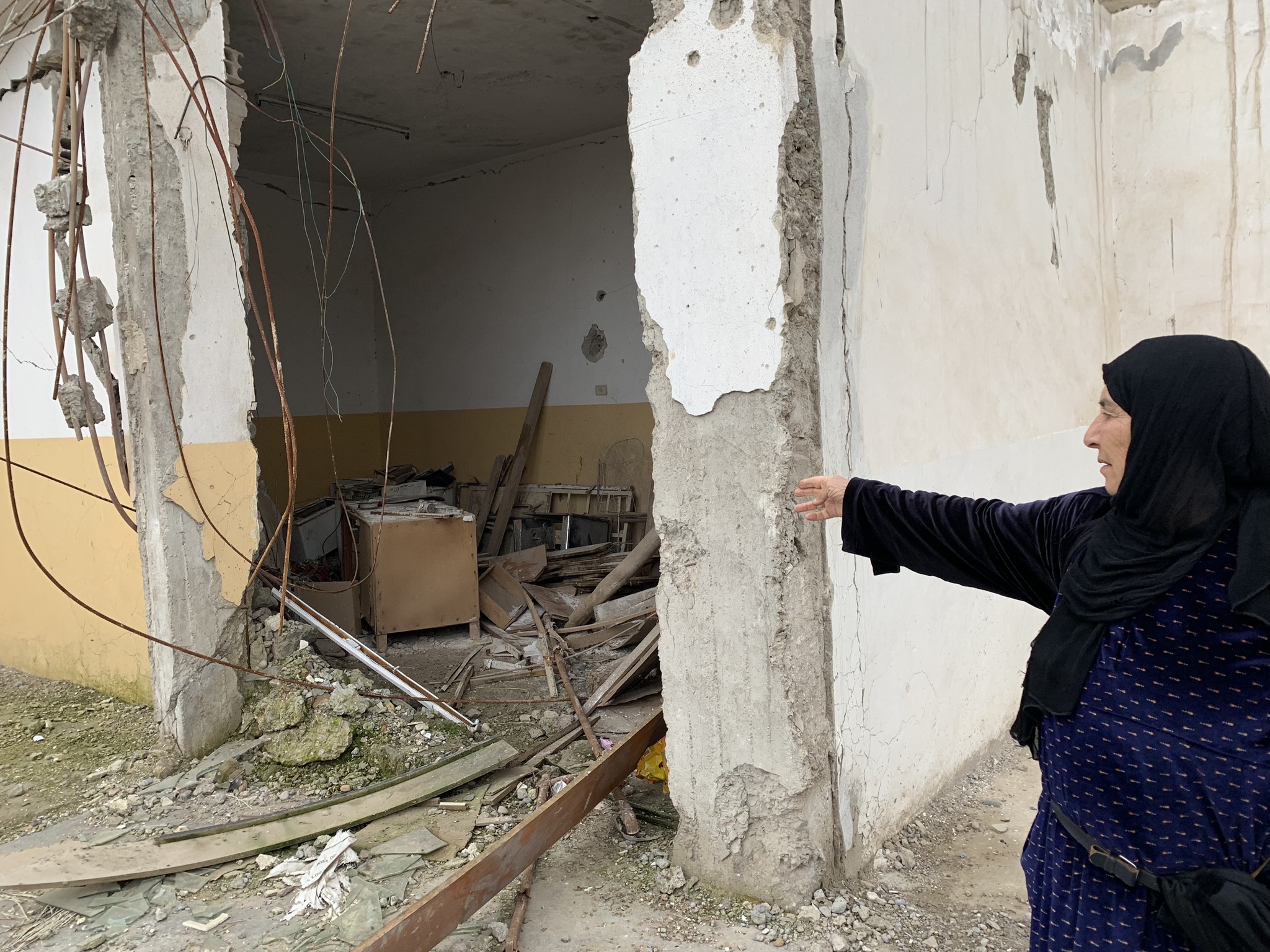 Victims house. (via Amnesty)
