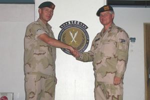Lt Colonel Gert Strick in Irbil (Dutch MoD)