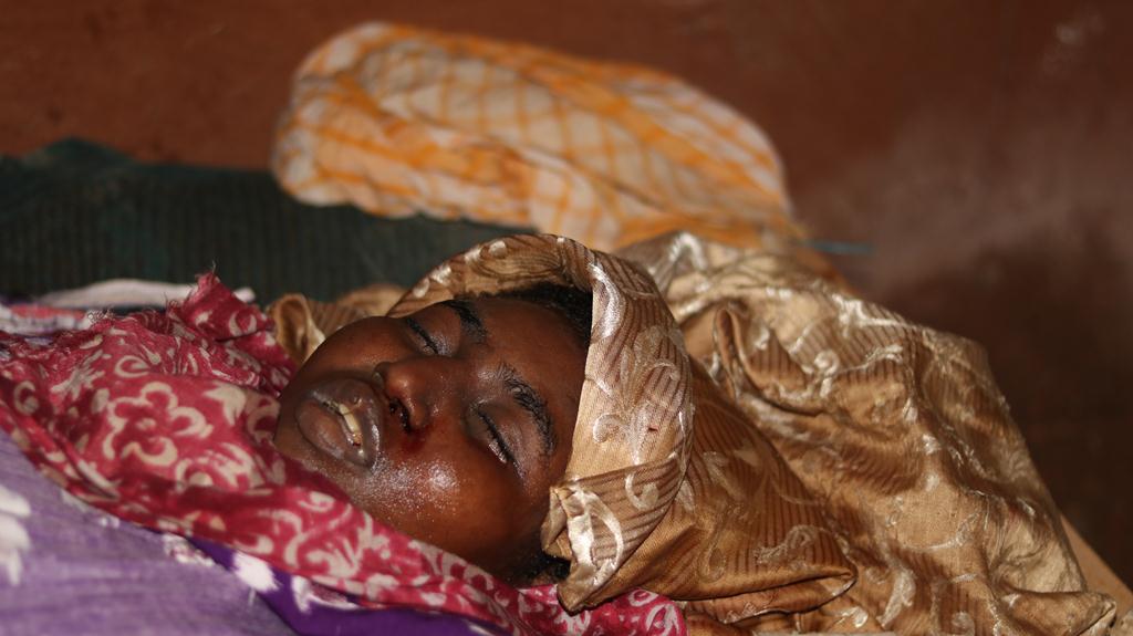 The body of 18 year old Nurto Kusow, reportedly killed in a US strike on Jilib on February 2nd 2020 (via Radio Morad).