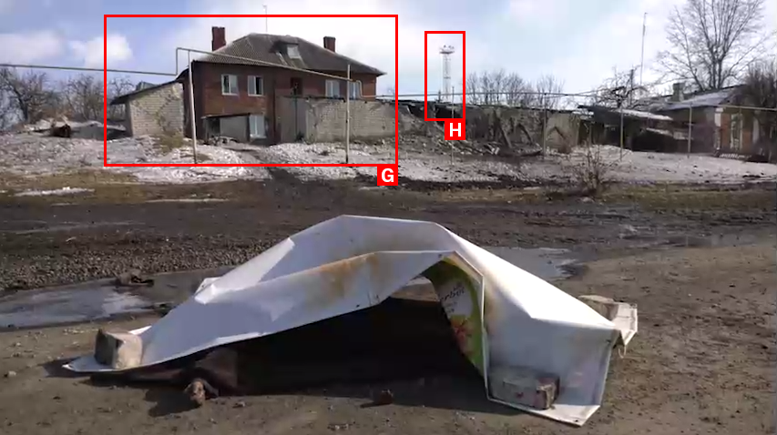 Tagged visual material from sources