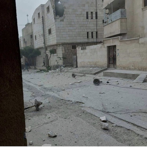 @avhakanbenzer tweeted a photo on Karkamis district after a grenade hit allegedy by YPG on May 12th 2022 (Image via Twitter)