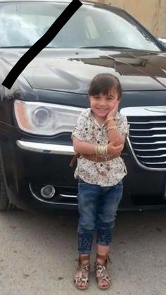 The girl Donia was reportedly killed when their house was bombed (via Sawlif Maslawia Ateka)