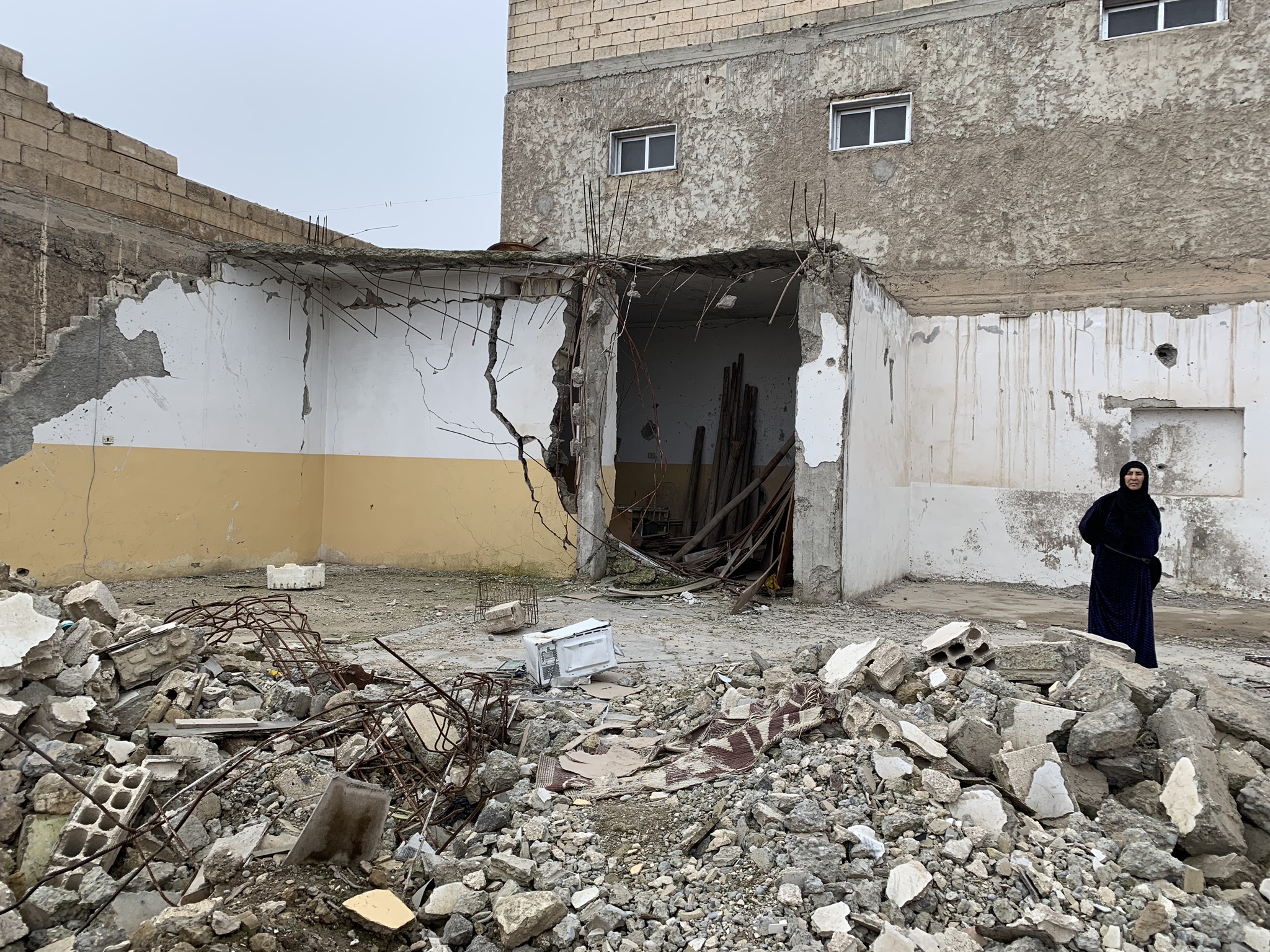 Victims house. (via Amnesty)