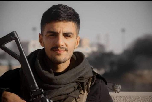 Ahmed Nasser, a member of the media center of the "Self-Defense" of the SDF, was killed during the the clashes over Al-Sina'a Prison. His death was reported on January 21, 2022. (Image posted by Euphrates Post)