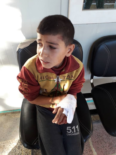 Most of those killed and injured in the alleged Turkish strike on Tal Rifaat, Dec 2nd 2019, are children (via SOHR).