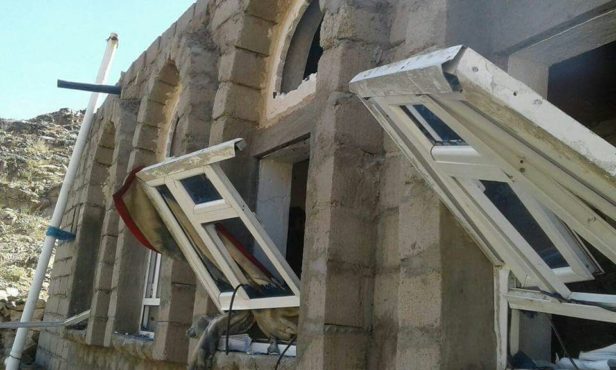 Buildings damaged during the raid (Reprieve, February 2nd 2017)