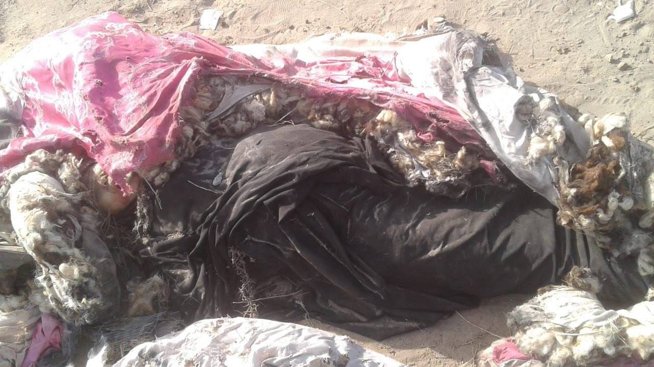 On March 20th, RBSS published several pictures alongside a report that SDF "dug mass graves to bury those killed and even those merely injured" after taking control of Al-Baghouz.