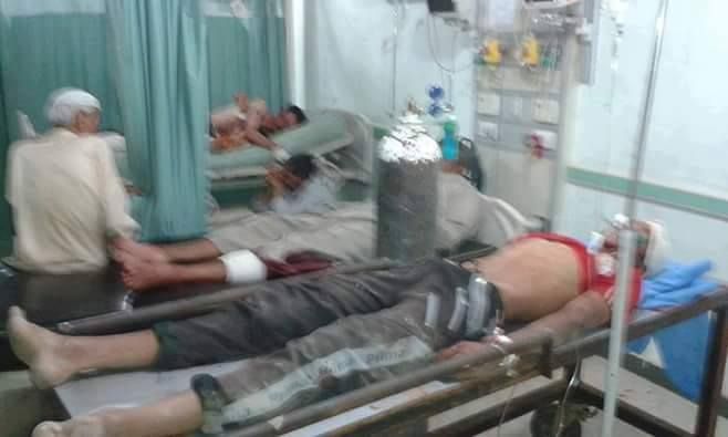 Bodies in a medical facility following alleged Coalition strikes on Fallujah, June 15th (via AlFalujahNews)