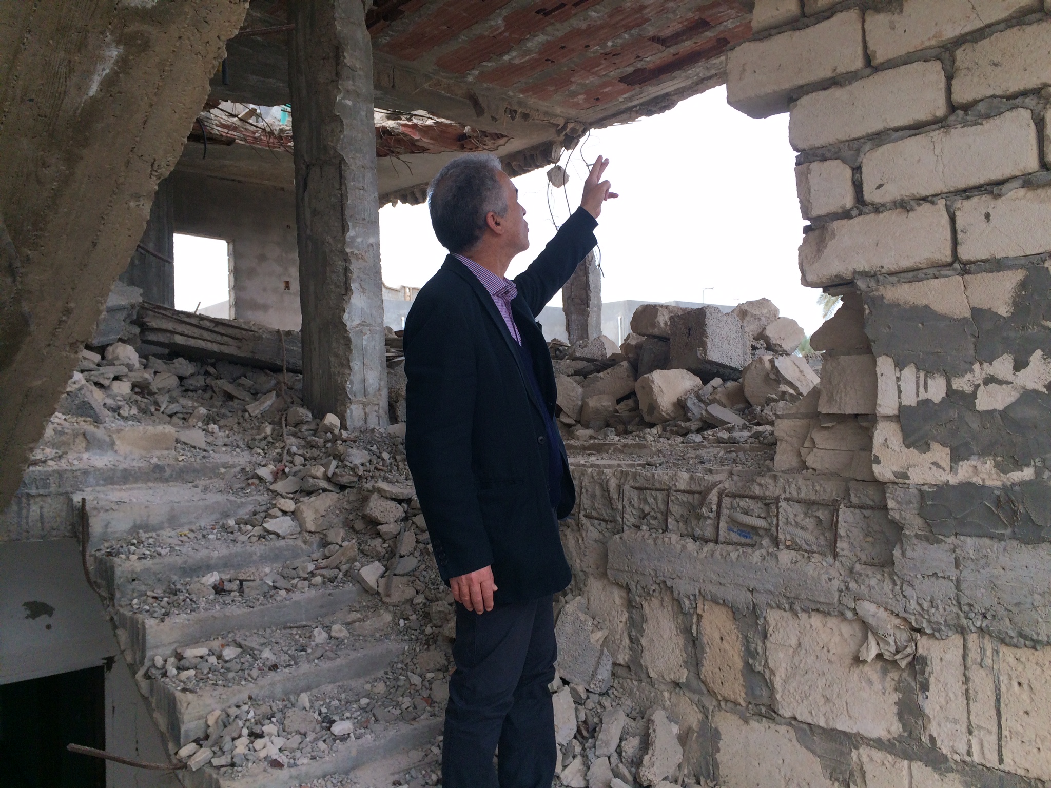 Home allegedly destroyed by a NATO airstrike on une 19th, 2011 (via Mustafa Al Fetouri)