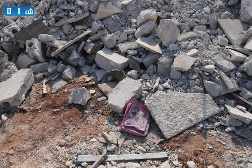 Photos of the location where ISIS leader Abu Bakr Al-Baghdadi was successfully targeted by US forces in Barisha/Idlib on 26-27 October 2019 (Via Shaam Network)