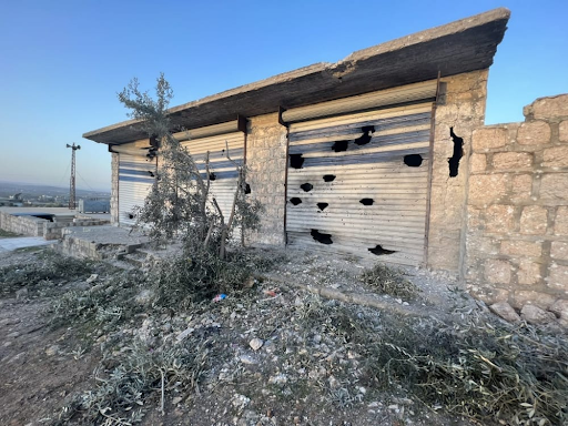 A US forces raid on a house overnight on February 3rd caused significant destruction and at least eleven civilian were killed by the first reports (Image via Ahmad Bakkar/ Facebook)