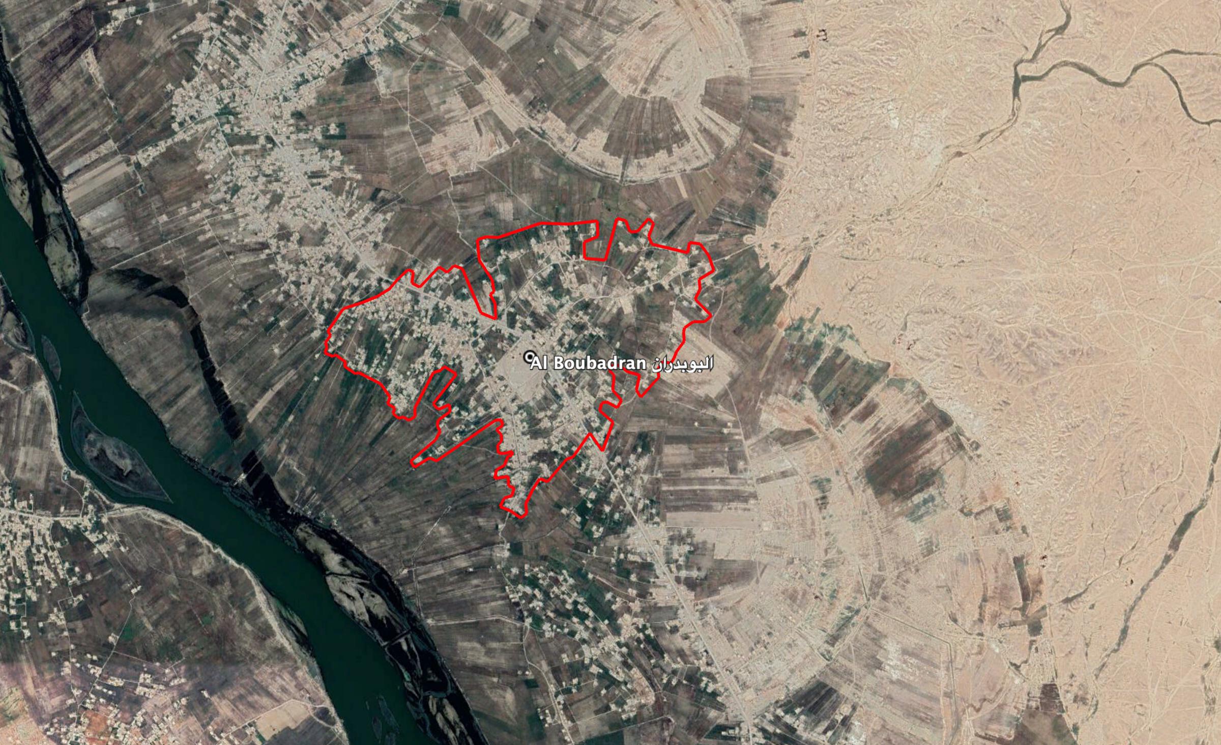 Reports of the incident mention the Al Boubadran (البوبدران) neighbourhood, in the north of Al Soussa (السوسة).