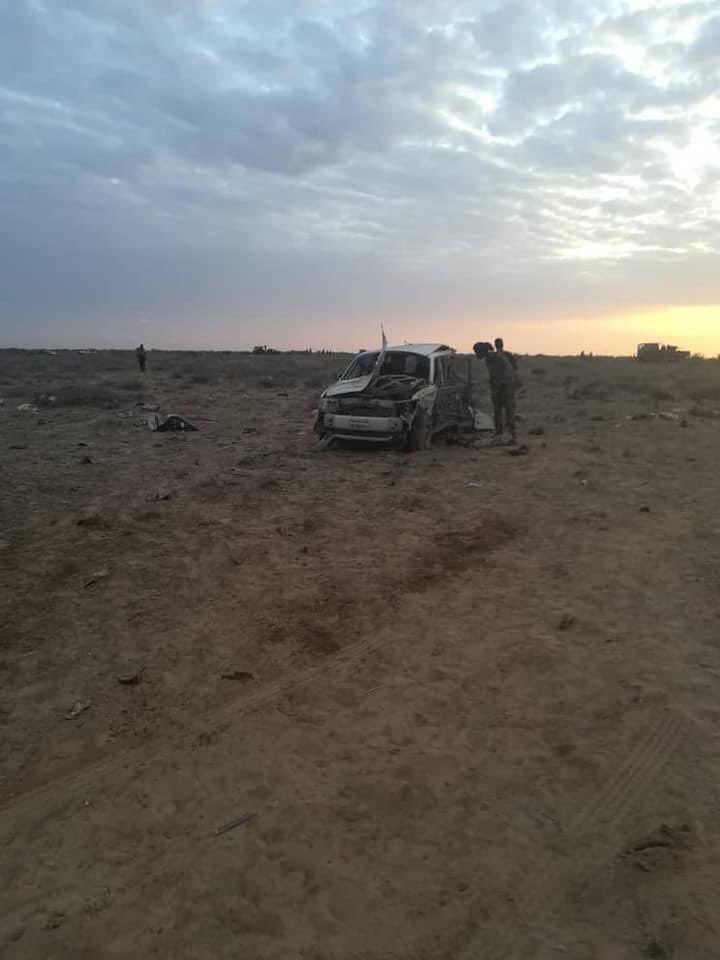 Image released by Somali National Armed Forces in association with an August 24th 2021 action at Amara