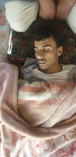 One of the men killed in strikes or a shooting in Al Adwania on October 25, 2021. (Image posted by Euphrates Post)