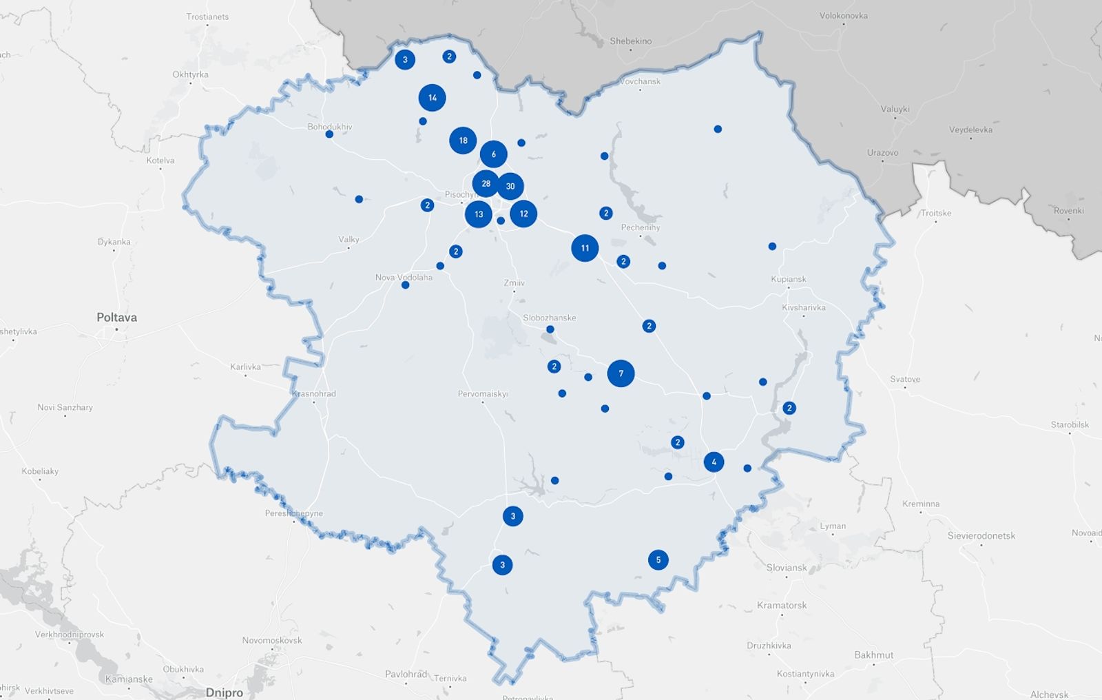 Документування паттернів завдання шкоди цивільному населенню в Харкові: Методологічна записка