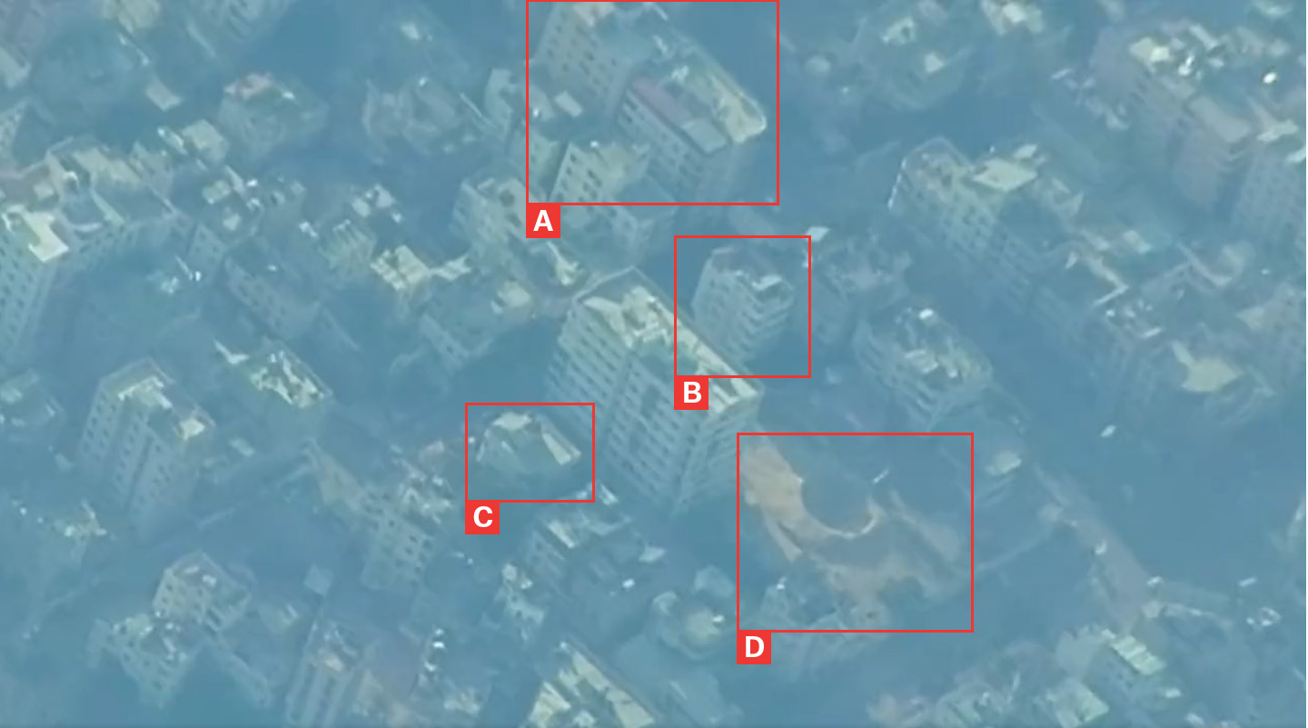 Tagged visual material from sources