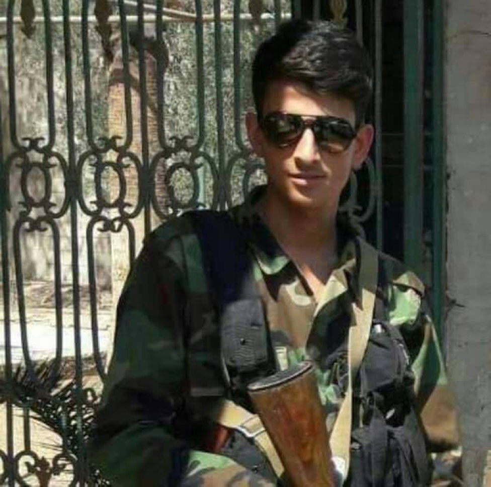 Lt. Mohammed Abbas al-Wardi, who was allegedly killed in a Coalition airstrike on al Tanaf (via Euphrates Post)