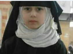 The child, Aamne Hsain al-Waw, killed in an alleged Russian strike on Ar Raqqah.