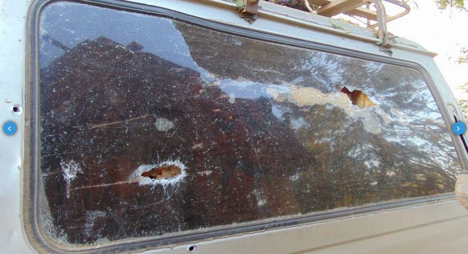 Scene of an alleged US airstrike on April 4th 2019 at Ukunji, which was said to have killed a woman and have injured six other civilians (via Garowe Online)