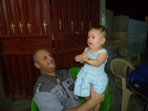 A picture of the victims who were killed after al alleged Coalition or Iraq government airstrike on the Jerri and Amina neighbourhoods of Hit, April 3rd (via Heet al-Hadath News).